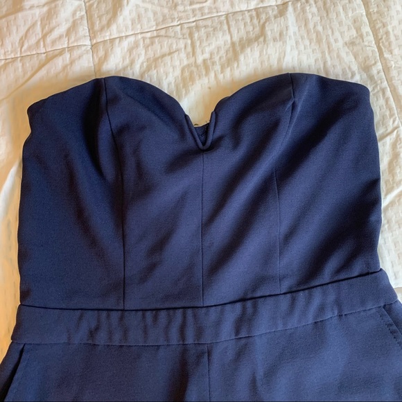 Navy H&M Romper - Picture 2 of 6